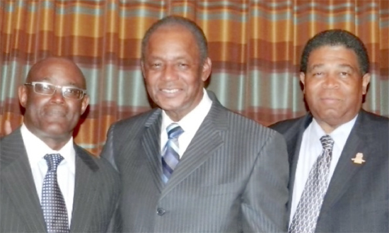 Carl Jones, Bill Lucy, and Antonio Christian